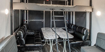 2019 KZ RV Sportster 301THR Travel Trailer Toy Hauler Cargo Area