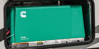 2019 KZ RV Sportster 321THR13 Travel Trailer Toy Hauler Exterior Cummins Storage