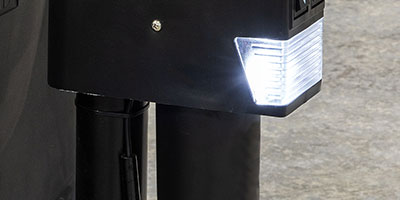 2019 KZ RV Sportster 321THR13 Travel Trailer Toy Hauler Exterior Hitch Light