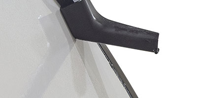 2019 KZ RV Sportster 321THR13 Travel Trailer Toy Hauler Exterior Rain Spout