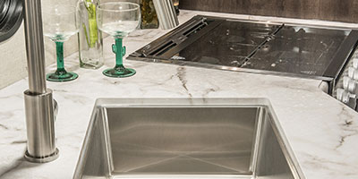 2019 KZ RV Sportster 321THR13 Travel Trailer Toy Hauler Kitchen Sink