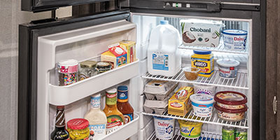 2019 KZ RV Sportster 343TH11 Fifth Wheel Toy Hauler Refrigerator