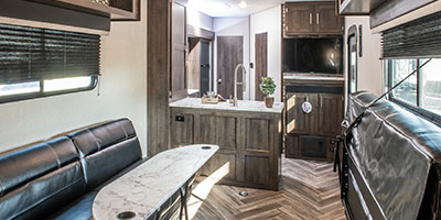 2020 KZ RV Sportster 301THR Travel Trailer Toy Hauler Entertainment Center