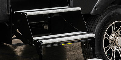 2020 KZ RV Sportster 343TH11 Fifth Wheel Toy Hauler Exterior Folding Steps