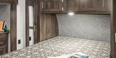 2020 KZ RV Sportster 343TH11 Fifth Wheel Toy Hauler Bed