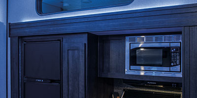 2020 KZ RV Sportster 343TH11 Fifth Wheel Toy Hauler Kitchen Light Details