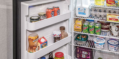 2020 KZ RV Sportster 343TH11 Fifth Wheel Toy Hauler Refrigerator