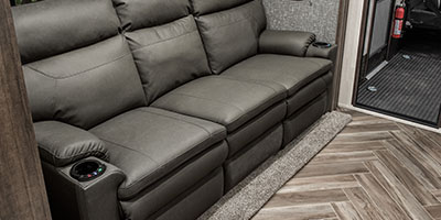 2020 KZ RV Sportster 343TH11 Fifth Wheel Toy Hauler Theater Seating