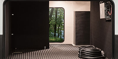 2019 KZ RV Venom 3911TK Fifth Wheel Toy Hauler Exterior Pass Through Storage