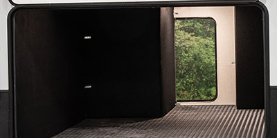 2019 KZ RV Venom 4013TK Fifth Wheel Toy Hauler Exterior Pass Through Storage