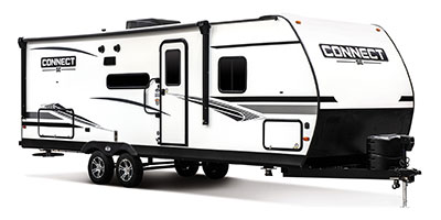 2021 KZ RV Connect SE C241BHKSE Travel Trailer Exterior Front 3-4 Door Side