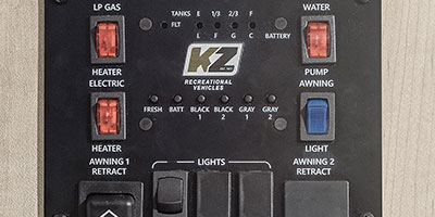 2021 KZ RV Connect SE C241BHKSE Travel Trailer Controls