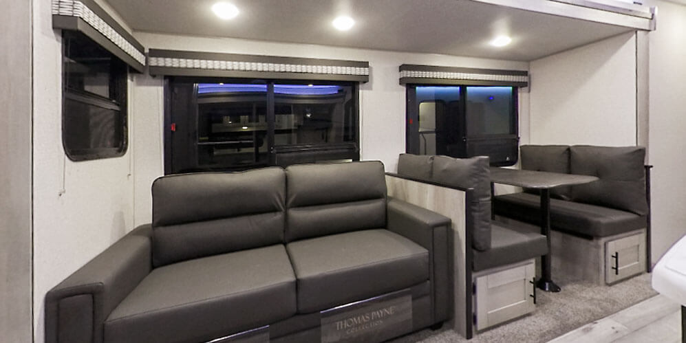 2021 KZ RV Connect C332BHK Travel Trailer Sofa and Dinette