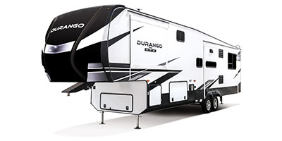 2021 KZ RV Durango D326RLT Fifth Wheel Exterior Front 3-4 Off Door Side