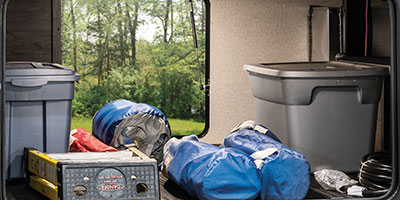 2021 KZ RV Durango D326RLT Fifth Wheel Exterior Pass Through Storage