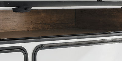 2021 KZ RV Durango Gold G356RLT Fifth Wheel Exterior Front Top Storage