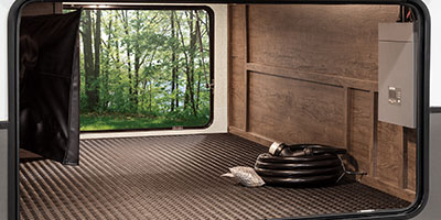 2021 KZ RV Durango Gold G356RLT Fifth Wheel Exterior Pass Through Storage