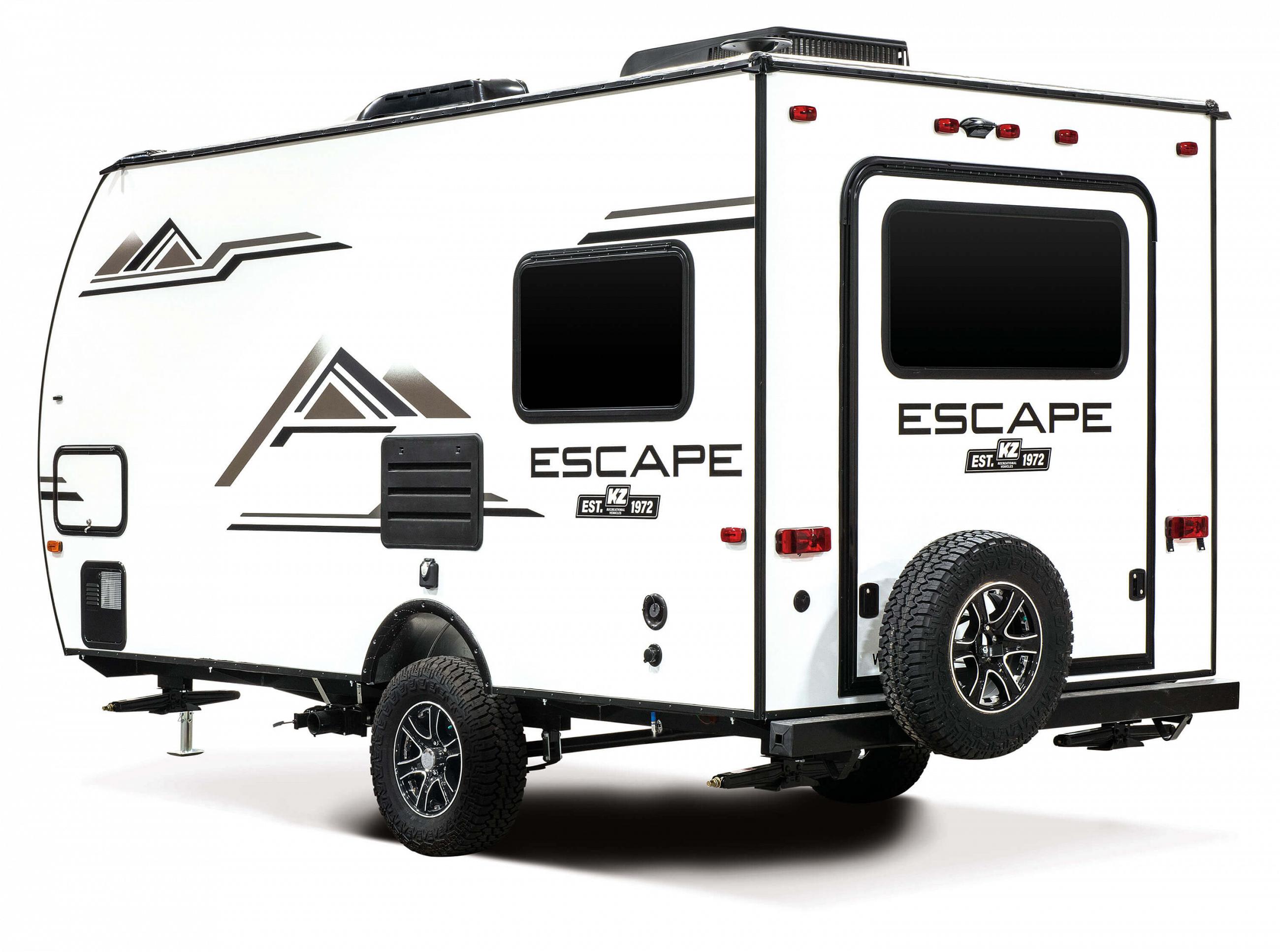 the escape hatch travel trailer