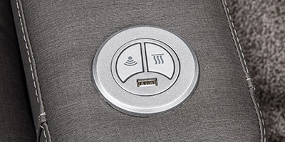 2021 KZ RV Sportsmen Destination 363FL Travel Trailer Theater Seating Controls