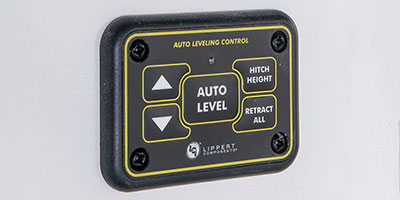 2021 KZ RV Sportsmen 303RL Fifth Wheel Exterior Auto Leveling Controls