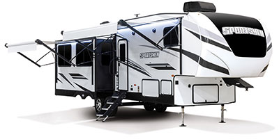 2021 KZ RV Sportsmen 303RL Fifth Wheel Exterior Awning