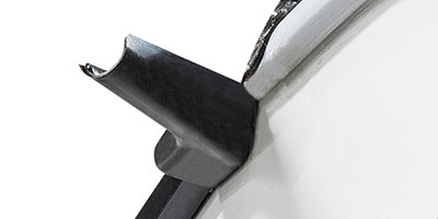 2021 KZ RV Sportsmen 303RL Fifth Wheel Exterior Front Rain Spout