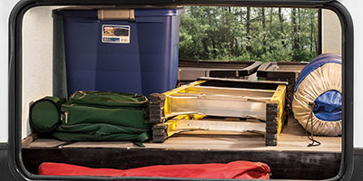 2021 KZ RV Sportsmen 303RL Fifth Wheel Exterior Pass Through Storage