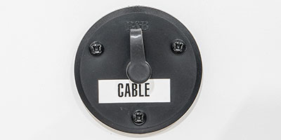 2021 KZ RV Sportsmen 303RL Fifth Wheel Exterior TV Hookup