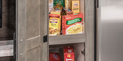 2021 KZ RV Sportsmen 303RL Fifth Wheel Kitchen Side Pantry