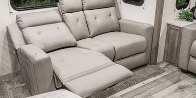 2021 KZ RV Sportsmen 303RL Fifth Wheel Theater Seating Right Reclined