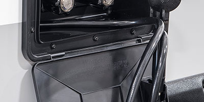 2021 KZ RV Sportster 331TH13 Fifth Wheel Toy Hauler Exterior Shower