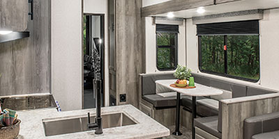 2021 KZ RV Sportster 331TH13 Fifth Wheel Toy Hauler Dinette