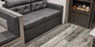 2021 KZ RV Sportster 331TH13 Fifth Wheel Toy Hauler Sofa