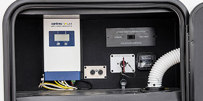 2022 KZ RV Durango Gold G358RPQ Fifth Wheel Exterior Battery Disconnect