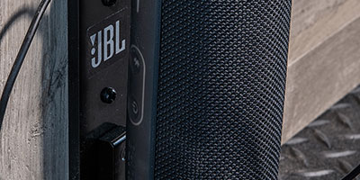 2022 KZ RV Durango Gold G358RPQ Fifth Wheel Exterior Wireless Bluetooth Speaker