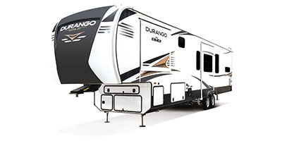 2022 KZ RV Durango Gold G391RKF Fifth Wheel Exterior Front 3-4 Off Door Side