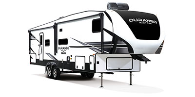 2022 KZ RV Durango Half-Ton D274BHD Fifth Wheel Exterior Front 3-4 Door Side