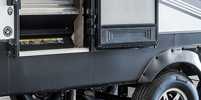 2022 KZ RV Durango Half-Ton D274BHD Fifth Wheel Exterior Steps Folded