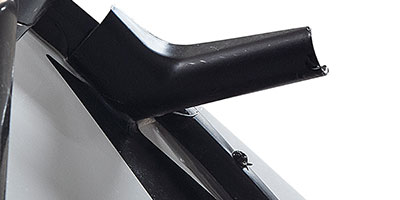 2022 KZ RV Durango Half-Ton D290RLT Fifth Wheel Exterior Front Rain Spout