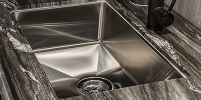 2023 KZ RV Durango Half-Ton D290RLT Fifth Wheel Kitchen Sink Detail