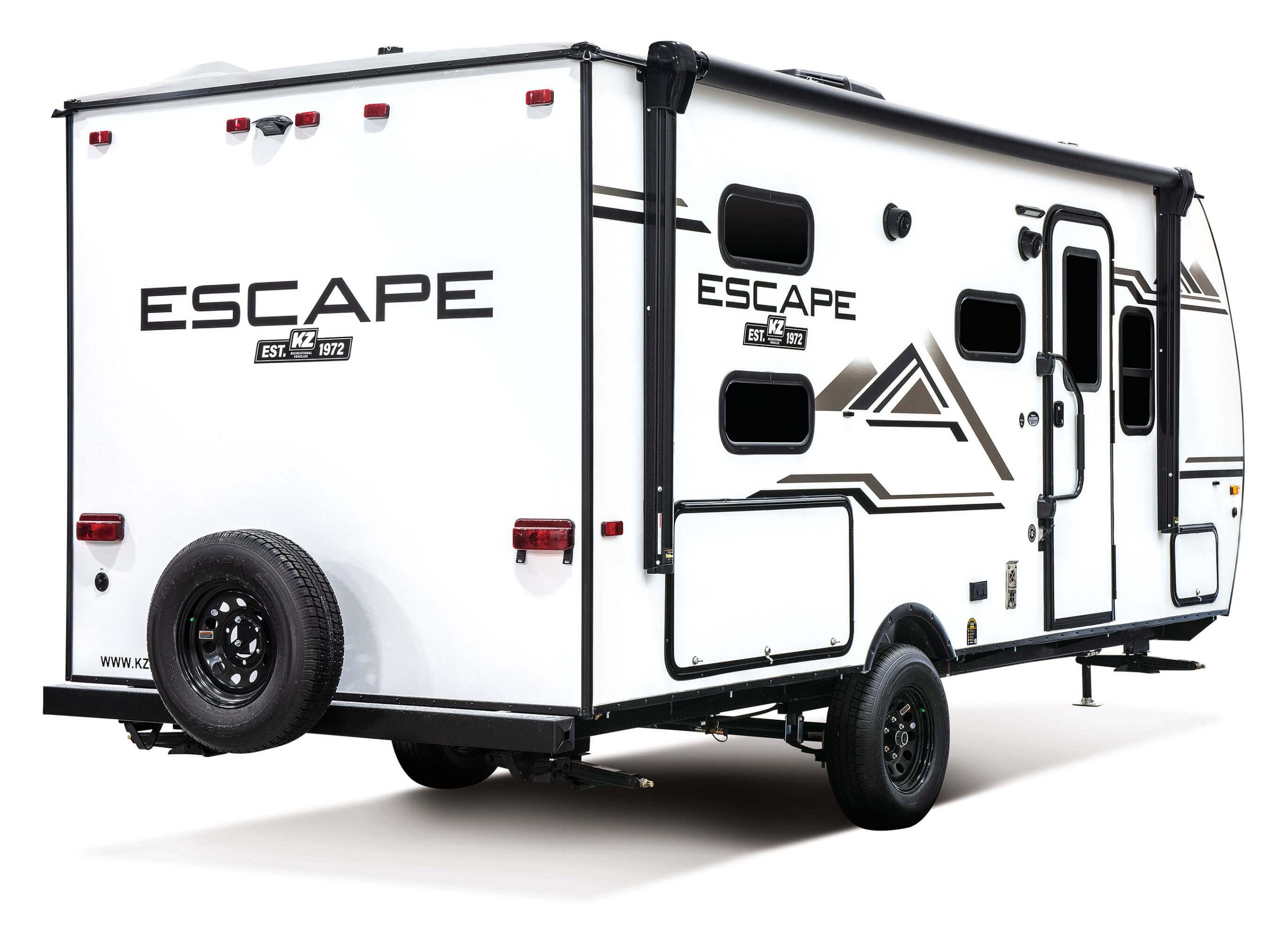 Escape Rv Trailer 2022 Escape E191BHK Travel Trailer | KZ RV