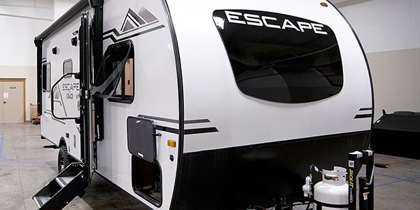 2022 KZ RV Escape E20 HATCH Travel Trailer Quick Tour Video