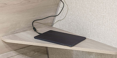 2022 KZ RV Sportsmen Classic 160QB Travel Trailer Nightstand