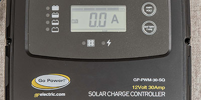 2022 KZ RV Sportsmen Classic 160QB Travel Trailer Solar Charge Controller