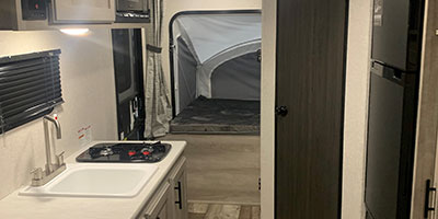 2022 KZ RV Sportsmen Classic 160RBT Travel Trailer Back