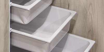 2022 KZ RV Sportsmen Classic 191BHK Travel Trailer Kitchen Slide Out Drawers