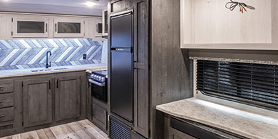 2022 KZ RV Sportsmen SE 312FKSE Travel Trailer Kitchen