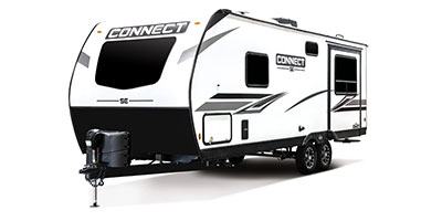 2023 KZ RV Connect SE C221RESE Travel Trailer Exterior Front 3-4 Off Door Side