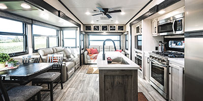 2023 KZ RV Durango D301RLT Fifth Wheel Interior