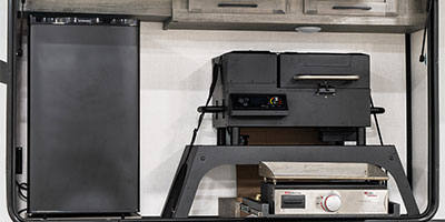 2023 KZ RV Durango D348BHF Fifth Wheel Exterior Kitchen with Smoker